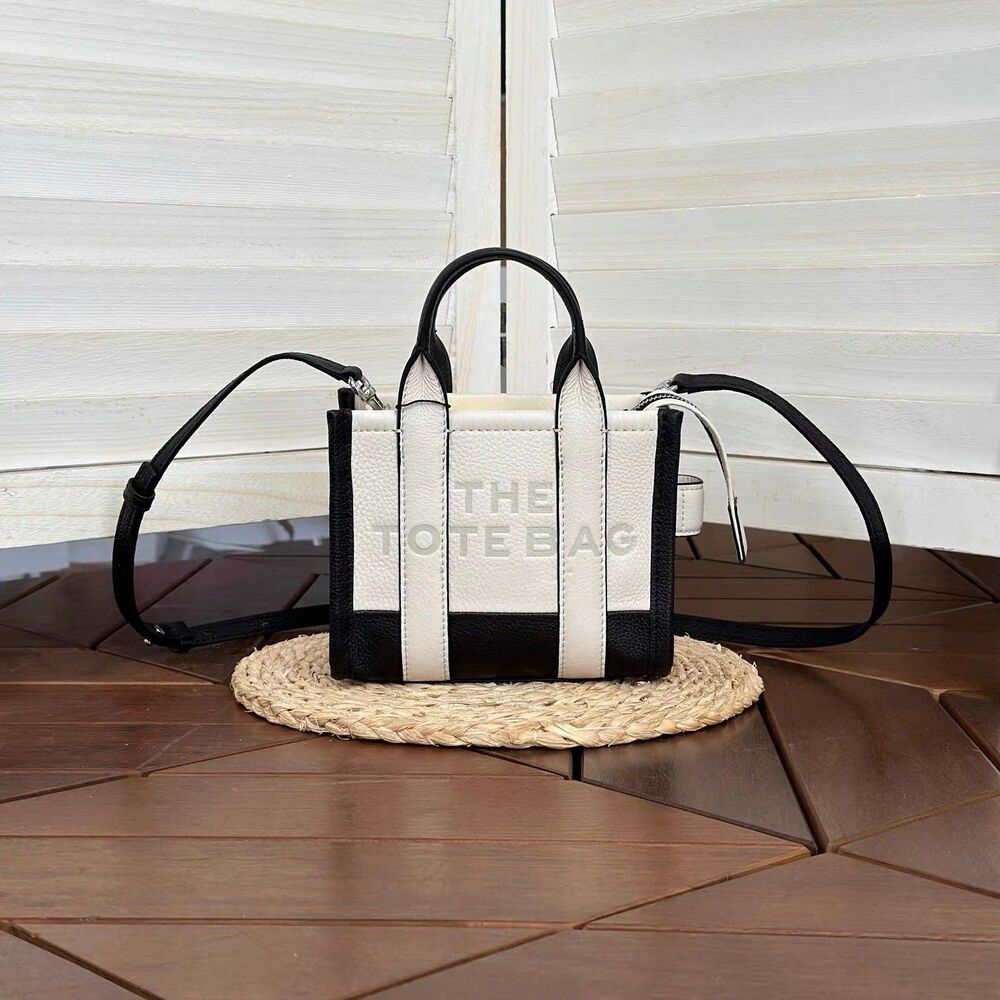 Auth NWT $475 Marc Jacobs The ColorBlock Leather Mini Tote-Multi~NEW Arrival